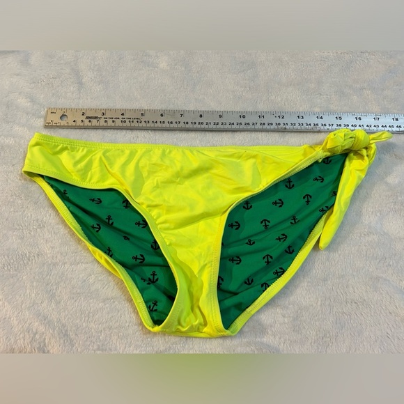 Neon Yellow Powder Room Bikini Bottoms - Picture 1 of 4